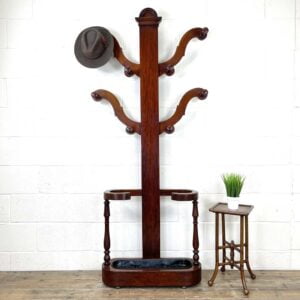 Victorian Mahogany Tree Shaped Hall Stand