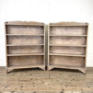 Pair of Antique Oak Bookcases