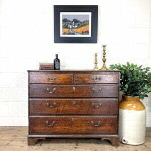 Antique Georgian Oak Chest of Drawers