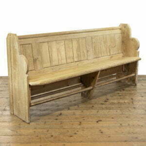Rustic Antique Pine Pew Bench