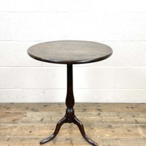 Small Georgian Oak Tripod Side Table