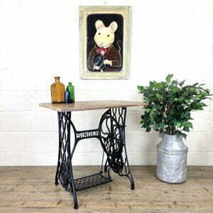 Vintage Singer Sewing Machine Treadle Table