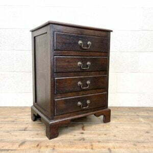 Early 20th Century Oak Four Drawer Chest