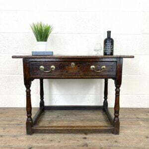 Antique Georgian Oak Side Table