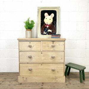 Rustic Antique Pine Chest of Drawers