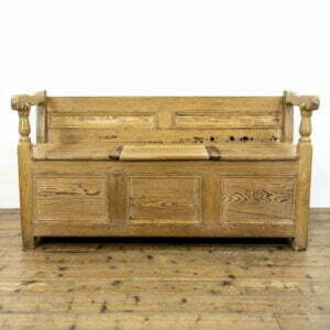 Vintage Pine Window Seat or Settle