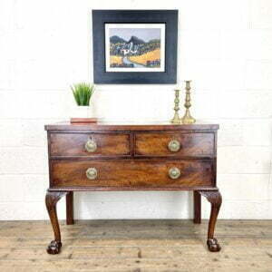 Antique Queen Anne Style Mahogany Side Table