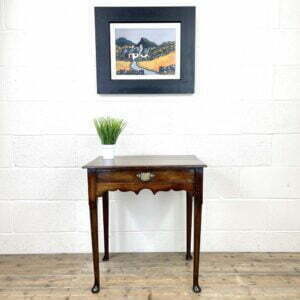 Small 18th Century Antique Oak Side Table