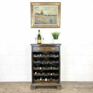 Early 20th Century Antique Oak Wine Rack