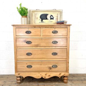 Victorian Pine Chest of Drawers