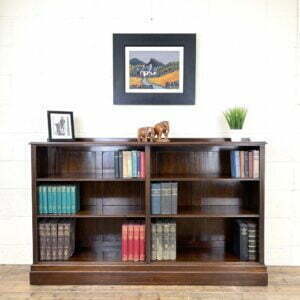 Late 20th Century Mahogany Bookcase