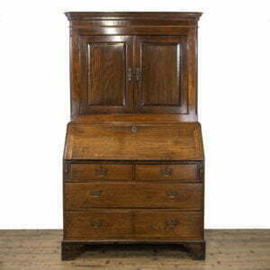 Antique 18th Century Welsh Oak Bureau Bookcase