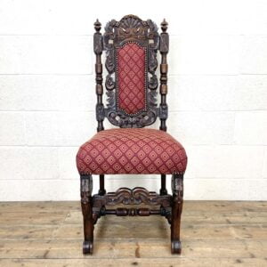 Antique Heavily Carved Chair