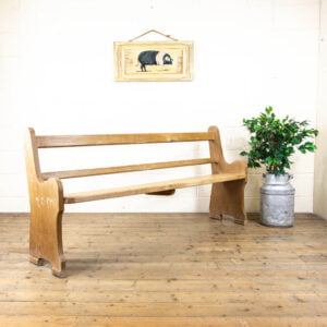 Rustic Antique Pine Bench