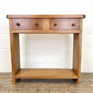 Reclaimed Mahogany Two Drawer Sideboard