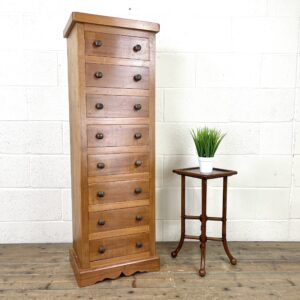 Reclaimed Mahogany Wellington Chest of Drawers