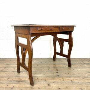 Antique Oak Writing Table or Side Table
