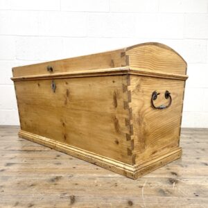 Antique Pine Dome Top Trunk