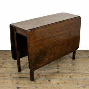 M-3066 Georgian Mahogany Drop Leaf Table Penderyn Antiques (9)