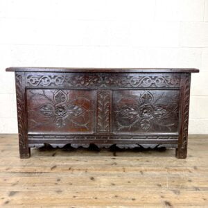 18th Century West Country Oak Coffer