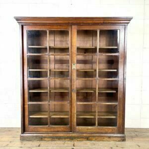 Glazed Antique Bookcase