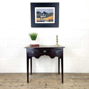 Small 18th Century Antique Oak Side Table