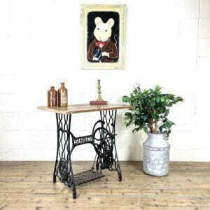 Vintage Singer Sewing Machine Treadle Table