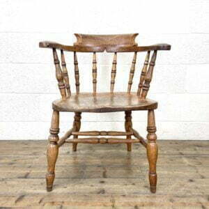 Antique Elm Smoker’s Bow Chair