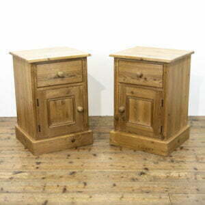 Pair Of Vintage Pine Bedside Cabinets