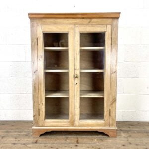 Antique Pine Glazed Cabinet