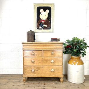 Antique Pine Chest of Drawers