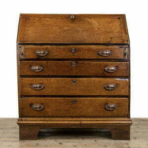 M-3182 18th Century Antique Oak Bureau Penderyn Antiques (1)