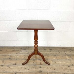 Small Antique Mahogany Tilt Top Table