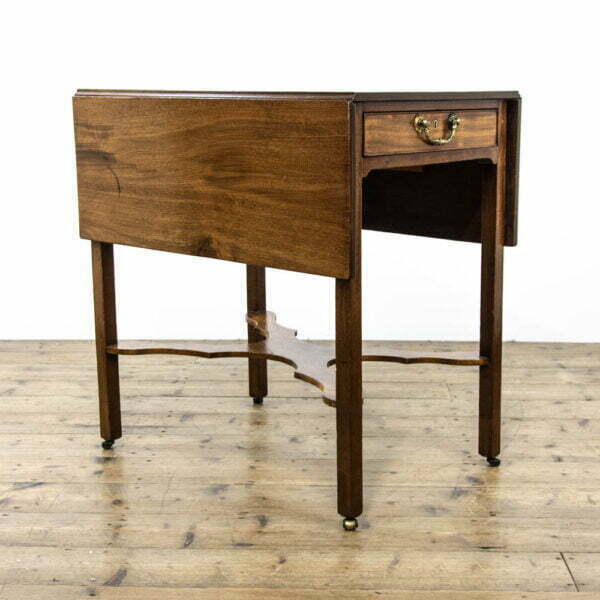 M-3194 Georgian Mahogany Pembroke Table Penderyn Antiques (1)