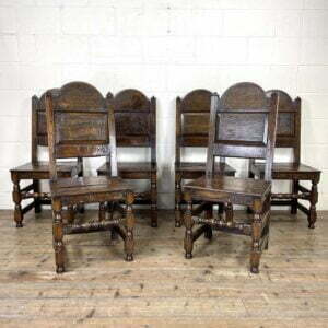 Set of Six Oak Dining Chairs by Bylaws
