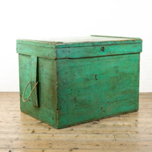 Antique Painted Captain’s Sea Chest