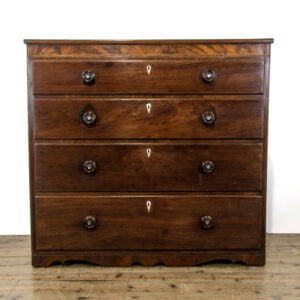 Antique Inlaid Mahogany Chest of Drawers