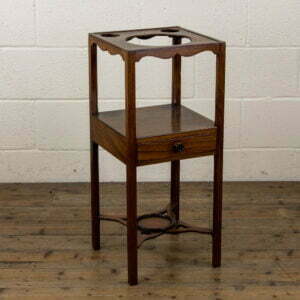 Georgian Mahogany Three Tier Washstand