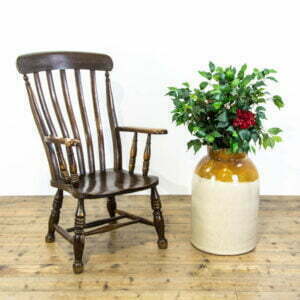 Antique Elm Windsor Armchair