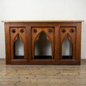 Antique Pitch Pine Altar Table