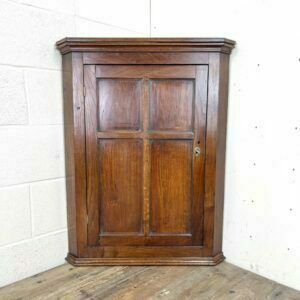 Georgian Oak Corner Cupboard