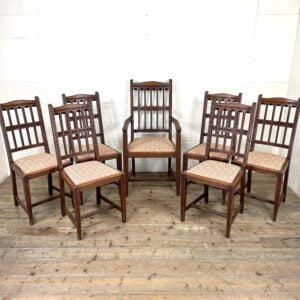 Antique Oak Dining Chairs