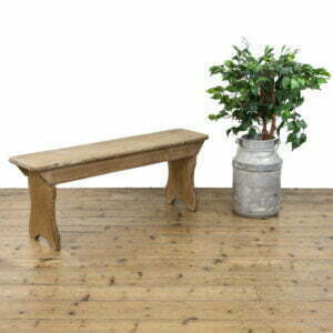 Short Rustic Pine Bench