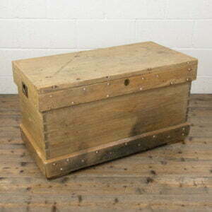 Antique Pine Trunk or Blanket Box