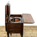 M-3335 Antique Mahogany Campaign Washstand Table Penderyn Antiques (14)