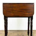 M-3335 Antique Mahogany Campaign Washstand Table Penderyn Antiques (5)