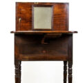 M-3335 Antique Mahogany Campaign Washstand Table Penderyn Antiques (9)