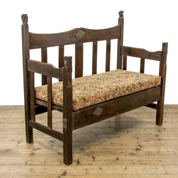 M-3365 West African Antique Bench (1)