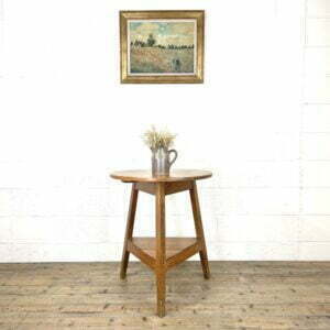 19th Century Antique Pine Cricket Table