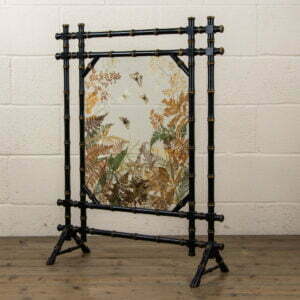 Late 19th Century Aesthetic Movement Glass Firescreen